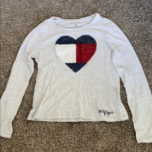 Tommy Hilfiger White Long Sleeve Shirt